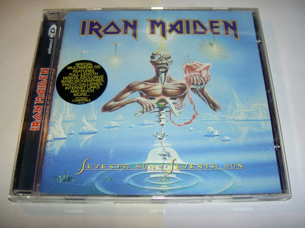 CD Iron Maiden – Seventh Son Of A Seventh Son, Ophalen of Verzenden, Gebruikt