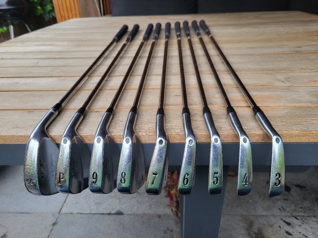 Titleist 660 Forged ijzerset 3–PW + Vokey 56 nieuwe grips!, Sport en Fitness, Golf, Gebruikt, Set, Overige merken, Ophalen