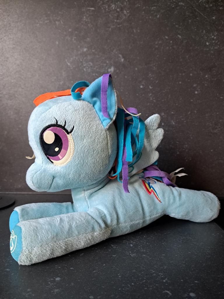 Mon petit poney - Peluche - Rainbow Dash - Funrise, Enlèvement ou Envoi, Utilisé