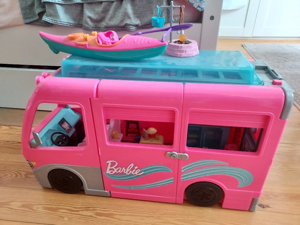 Camping car Barbie, Enlèvement, Utilisé, Barbie