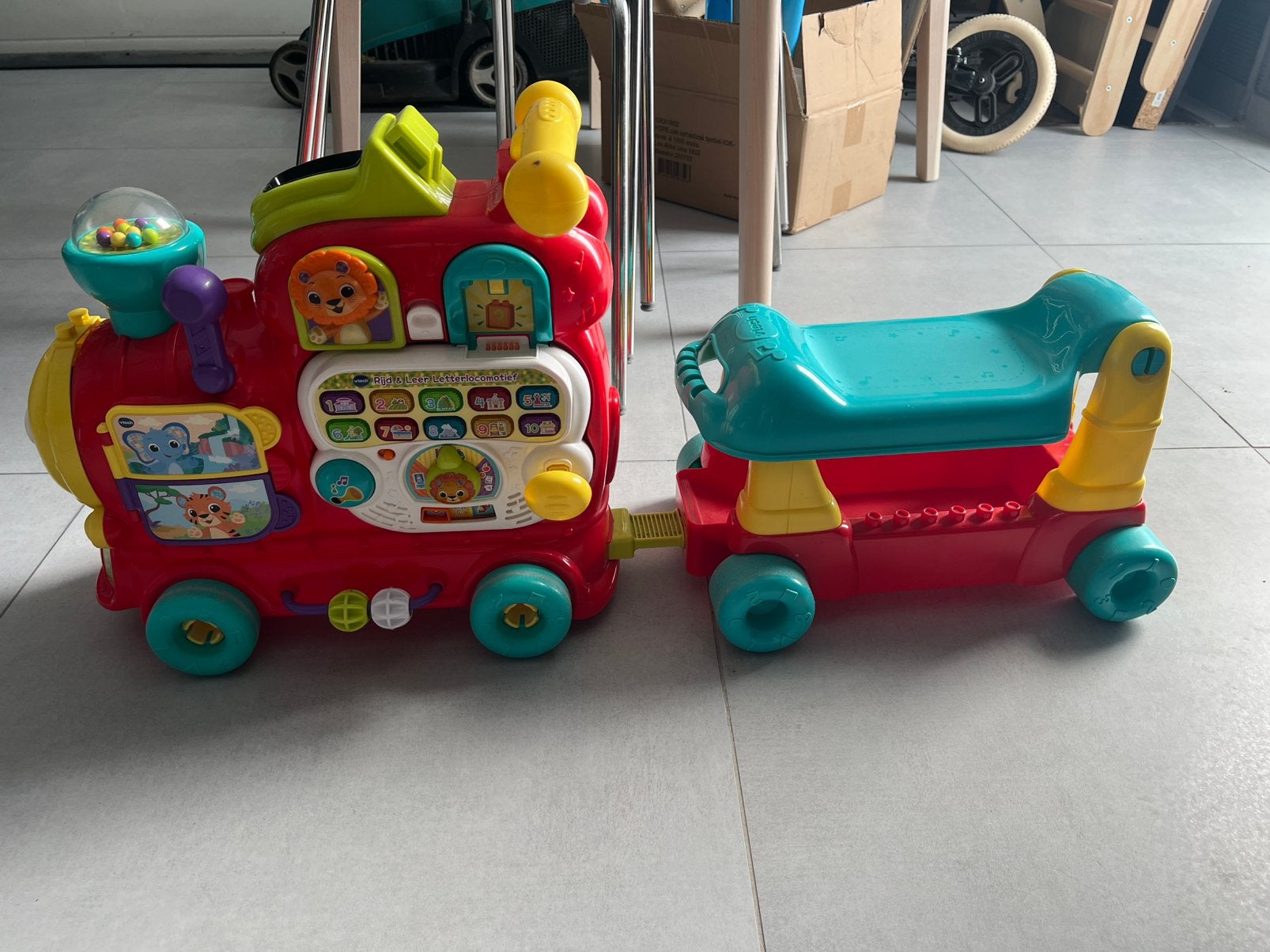 VTech trein (loop-, speeltrein), Ophalen, Zo goed als nieuw