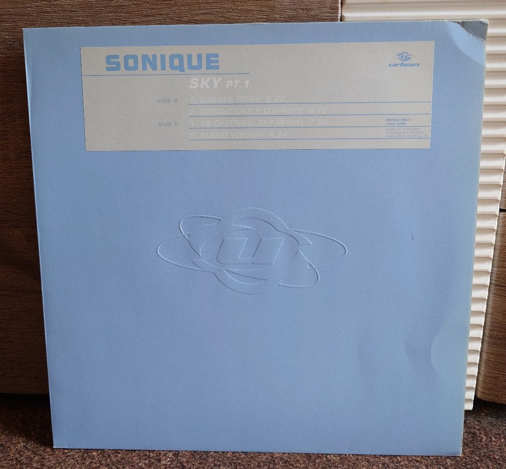 Sonique – Sky Pt. 1 (12'' Vinyl), Cd's en Dvd's, Vinyl | Dance en House, Verzenden, Zo goed als nieuw, 12 inch, Promo