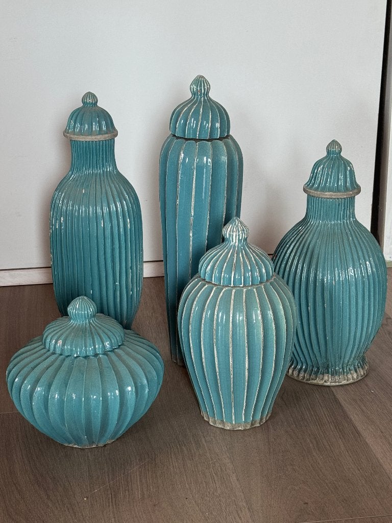 Puylaert decoratieset, Ophalen