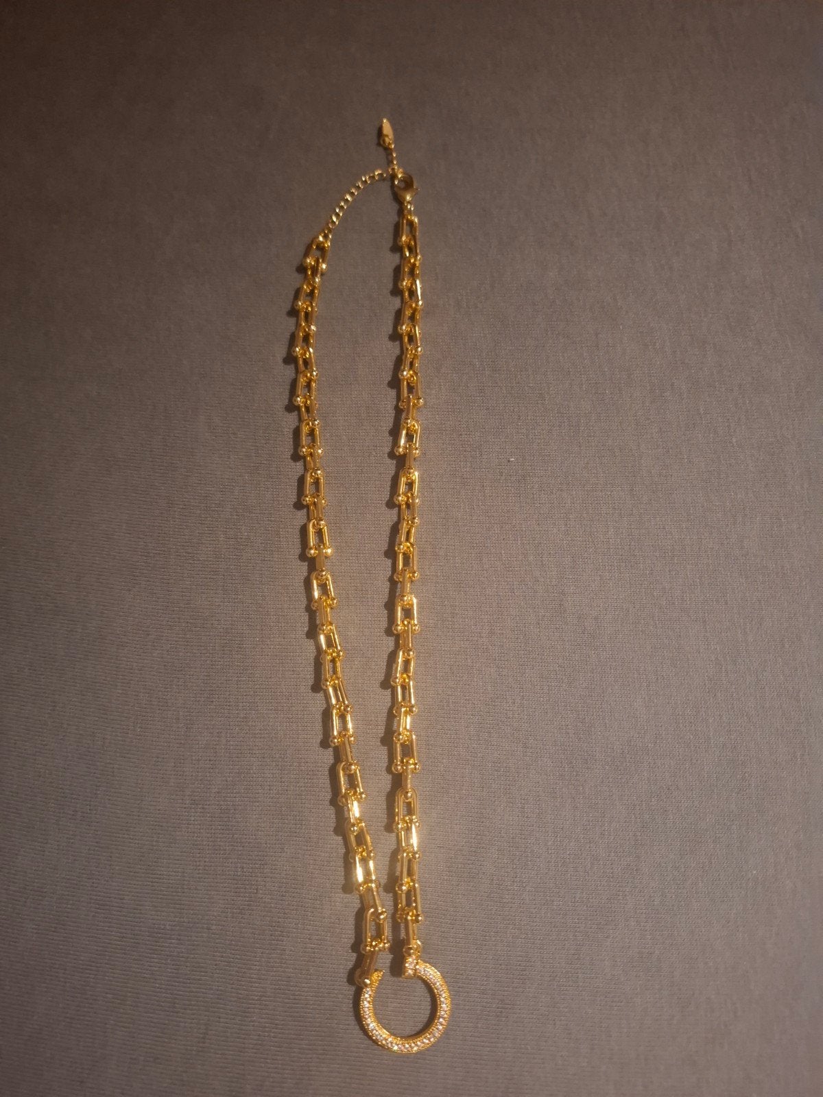 Nouveau  Collier plaqué or, Bijoux, Sacs & Beauté, Bracelets, Enlèvement, Or, Or