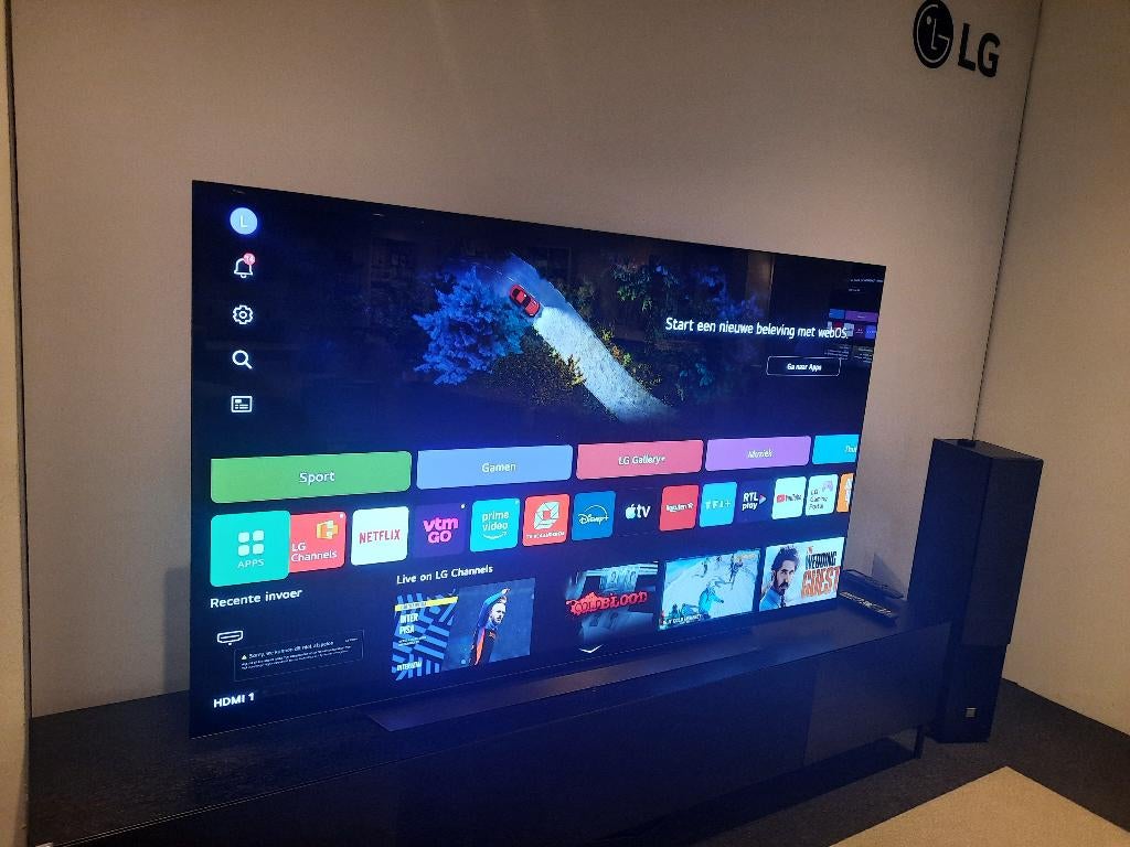 LG OLED83C45 – 83” OLED 4K TV – nieuw (toonzaalmodel), Ophalen, Nieuw, 100 cm of meer, 4k (UHD)