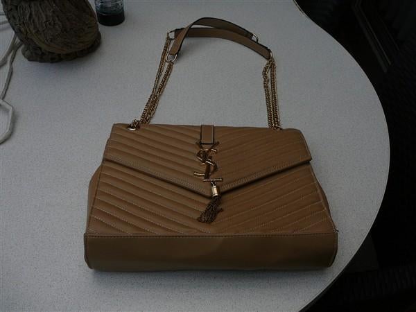 Mooie handtas Yves Saint Laurent, Ophalen, Gebruikt, Beige, Handtas