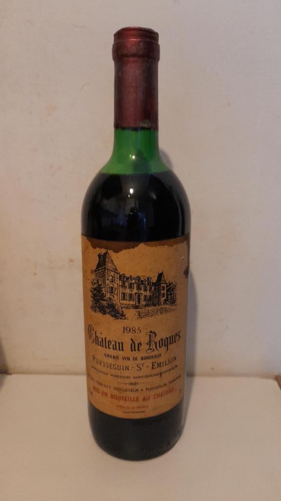Flees  LaLaNDe Pomerol 1979 Bj Flees wijn Chateau De Roques, Ophalen, Frankrijk, Zo goed als nieuw, Rode wijn