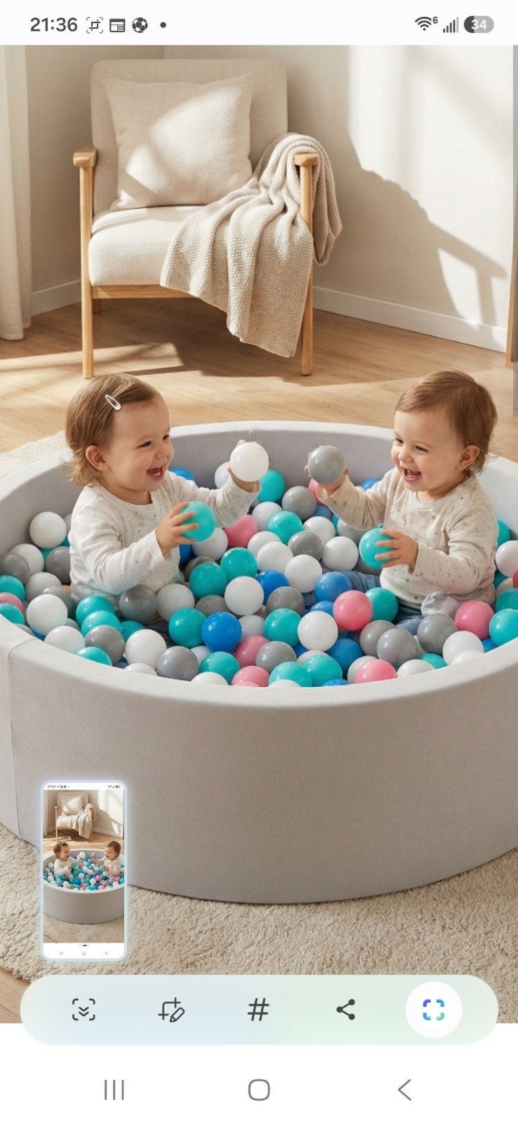 ballenbad, Kinderen en Baby's, Ophalen, Zo goed als nieuw, Overige typen