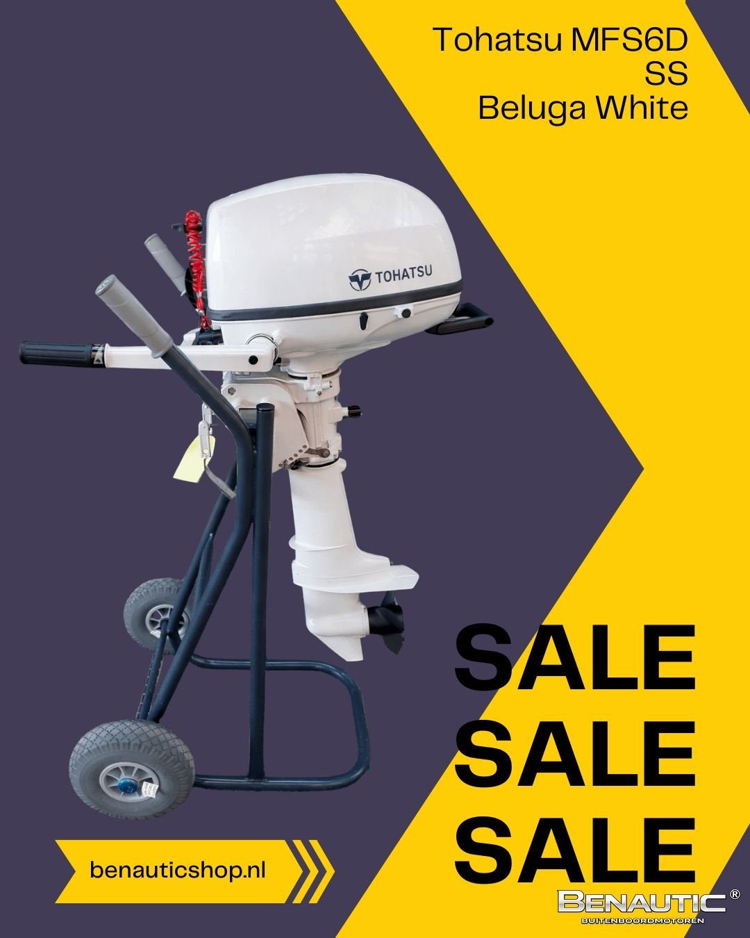 Direct leverbaar! Nieuwe Tohatsu MFS6D SS BW 6pk kortstaart, Sports nautiques & Bateaux, Moteurs Hors-bord & In-bord, Neuf