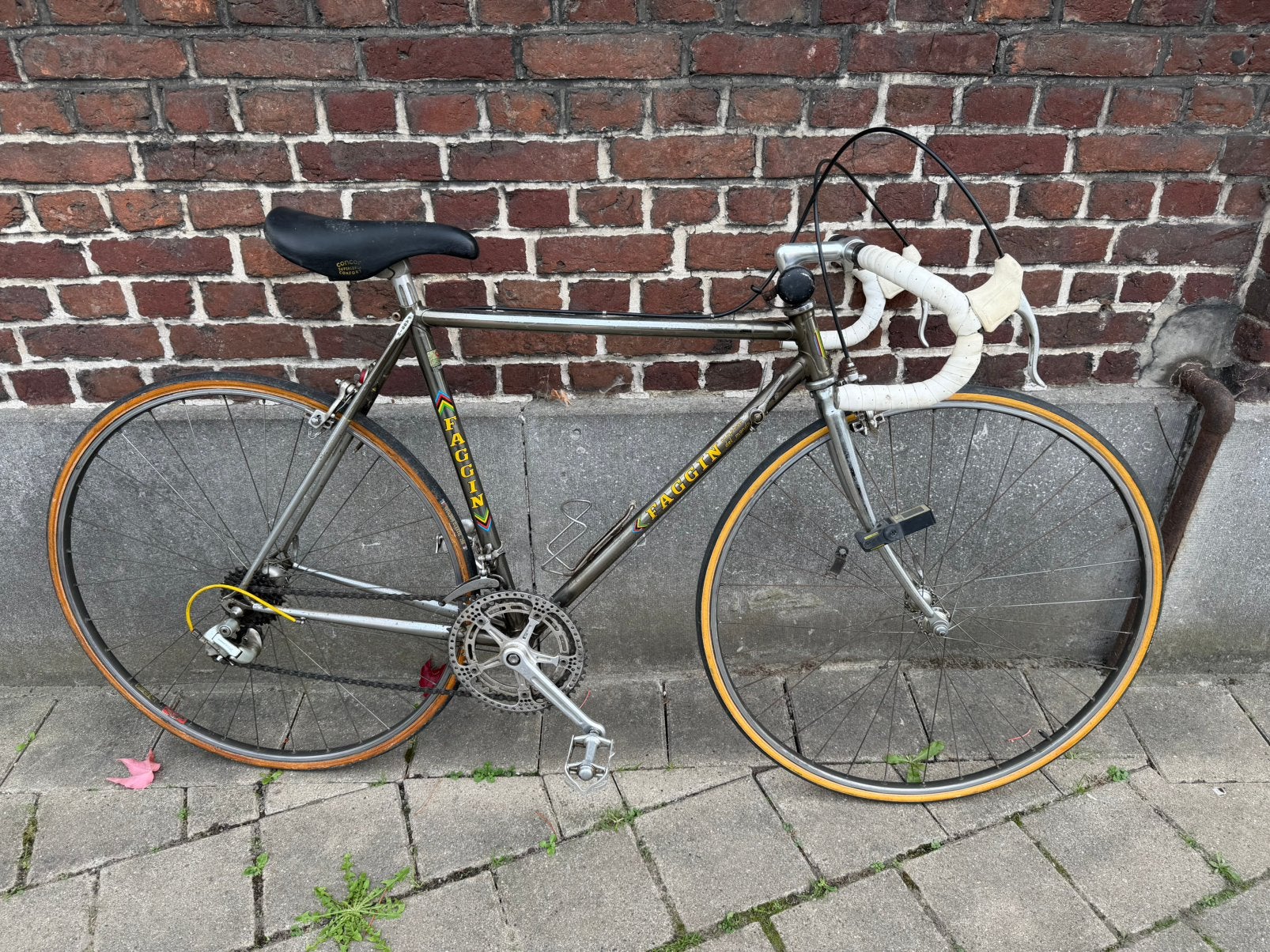 Faggin retro koersfiets, Ophalen