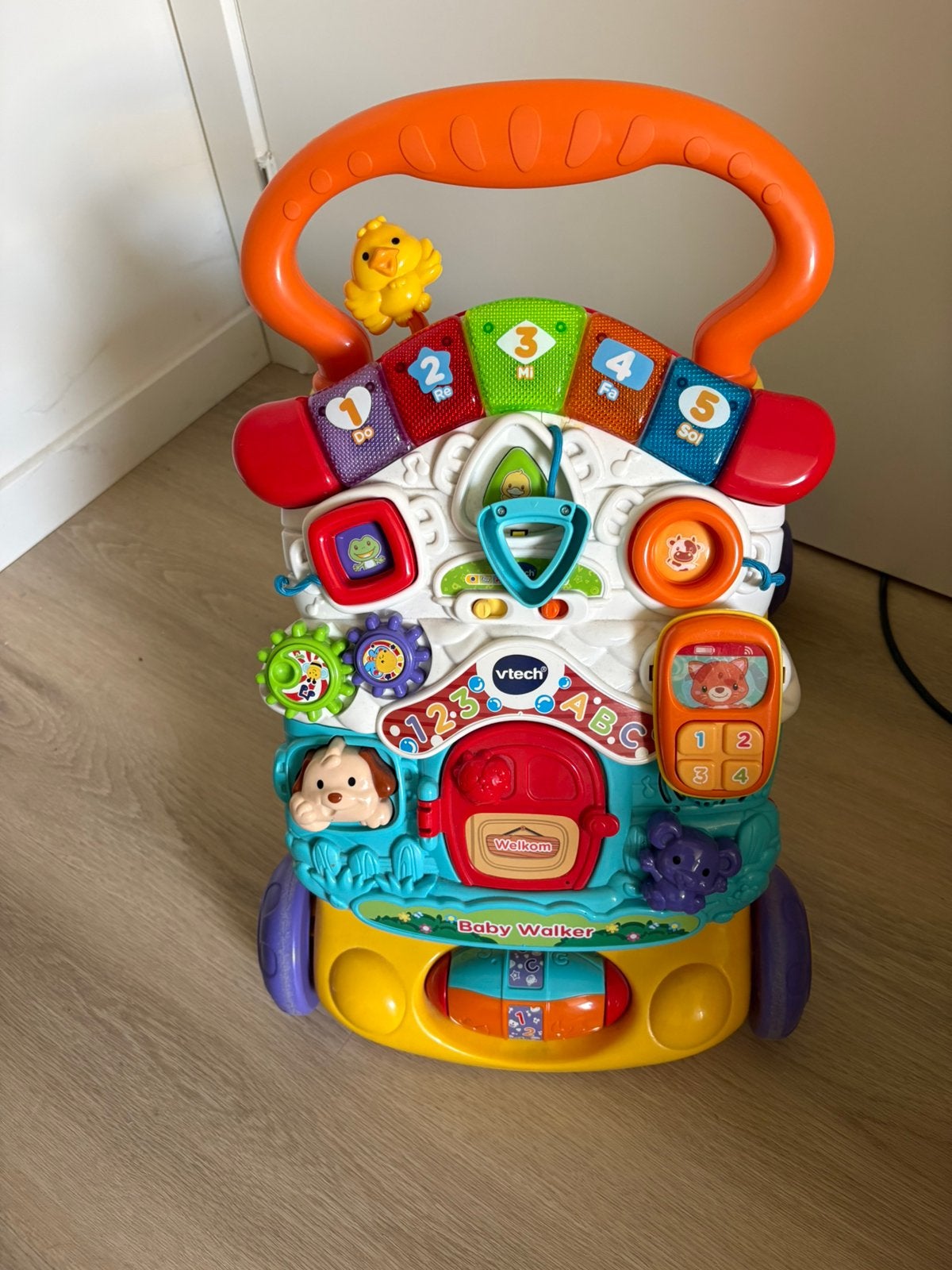 V tech loopwagen - baby walker, Ophalen, Zo goed als nieuw