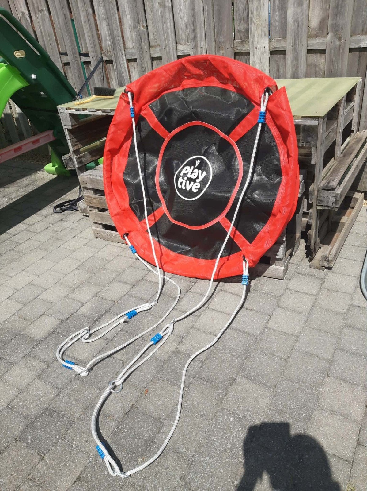 Balançoire Red Nest à vendre. Diamètre 113 cm., Enfants & Bébés, Enlèvement