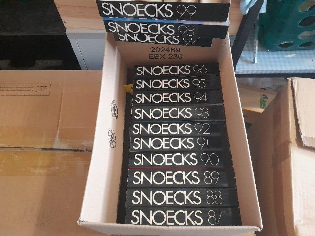 13 SNOECKS 1987 TOT 1999, Ophalen