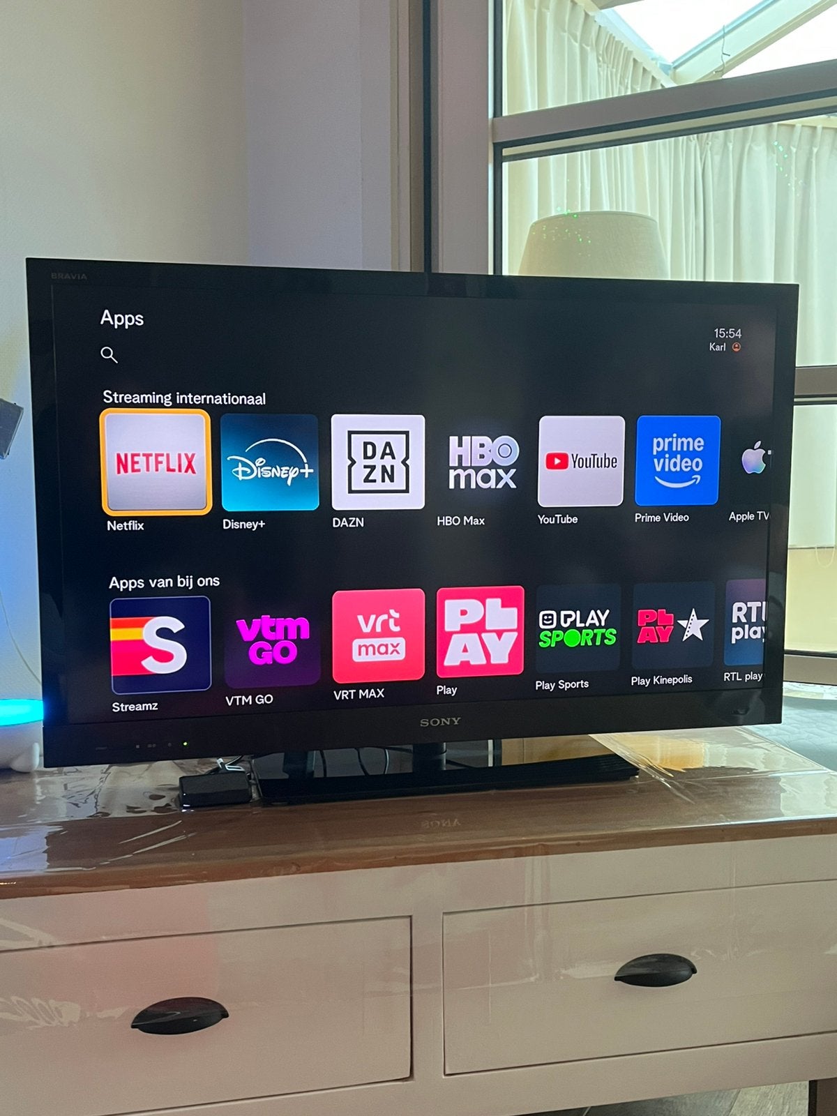 Sony Bravia tv te koop. 40 inch. Smart tv., Audio, Tv en Foto, Ophalen, Zo goed als nieuw, Sony
