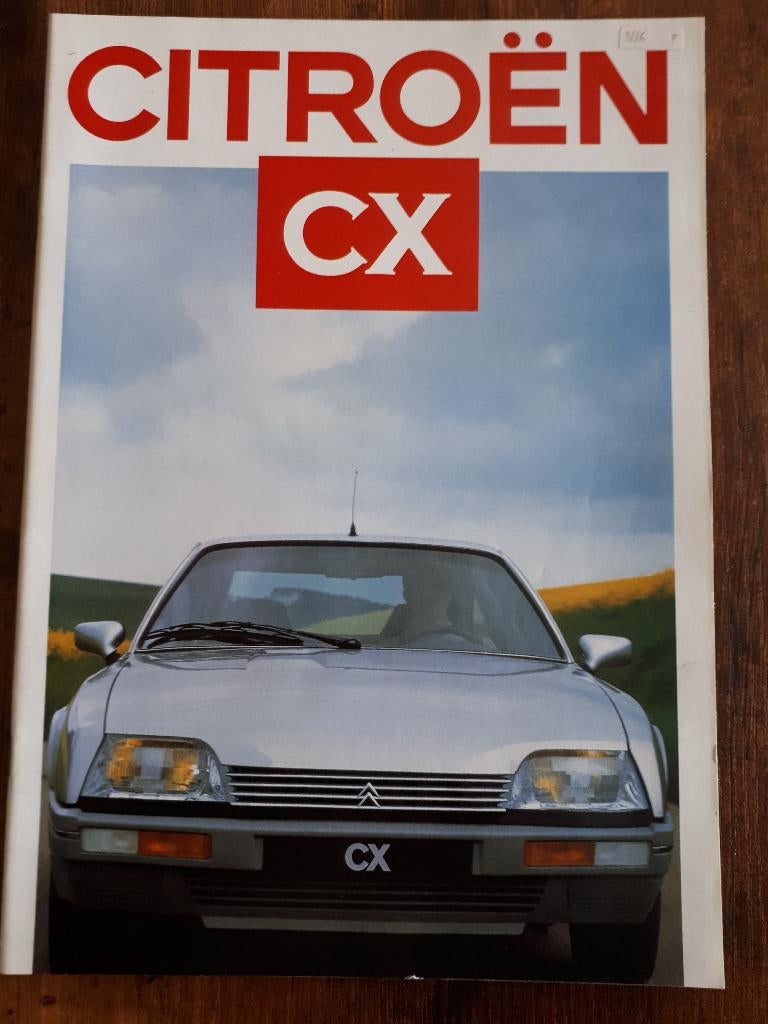 CITROËN CX 09/86, Enlèvement ou Envoi, Neuf, Citroën