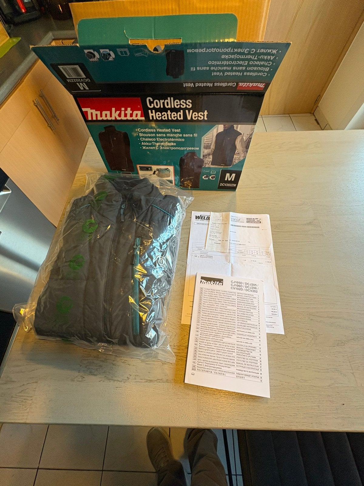 Makita verwarmde bodywarmer 18v, Enlèvement, Utilisé, Makita