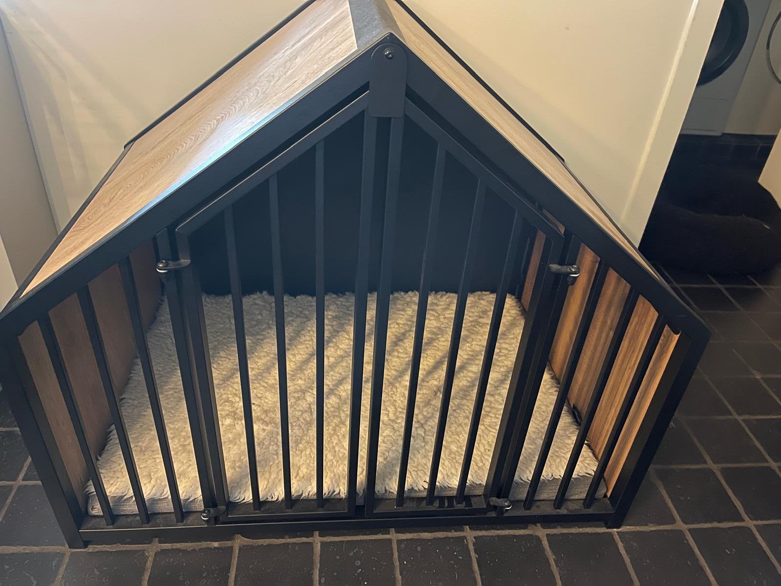 Mooie design bench groot, Dieren en Toebehoren, Ophalen, Zo goed als nieuw