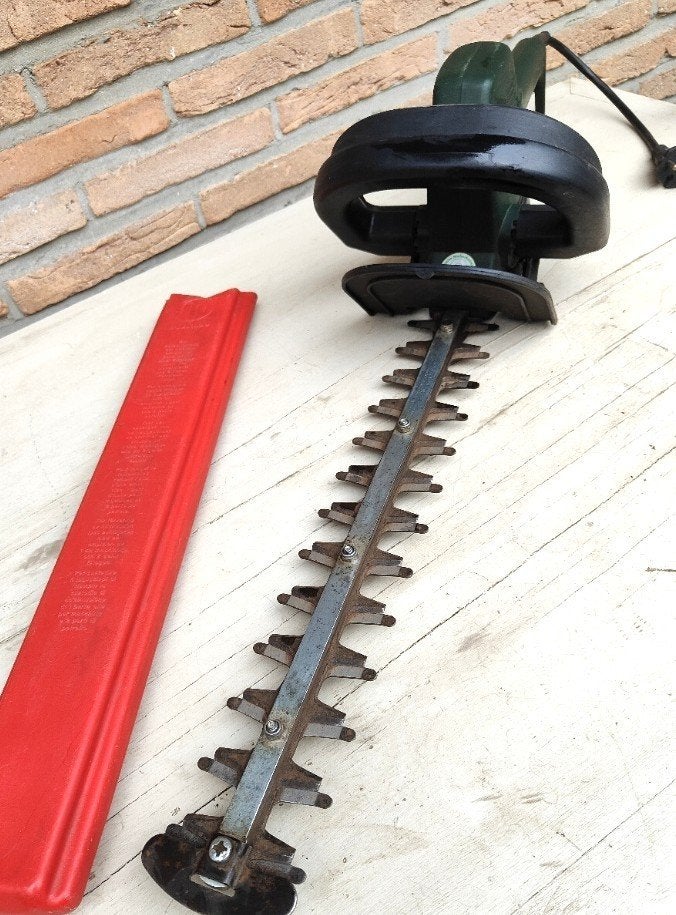Metabo elektrische heggenschaar, Tuin en Terras, Heggenscharen, Ophalen, Zo goed als nieuw, Elektrisch, Metabo