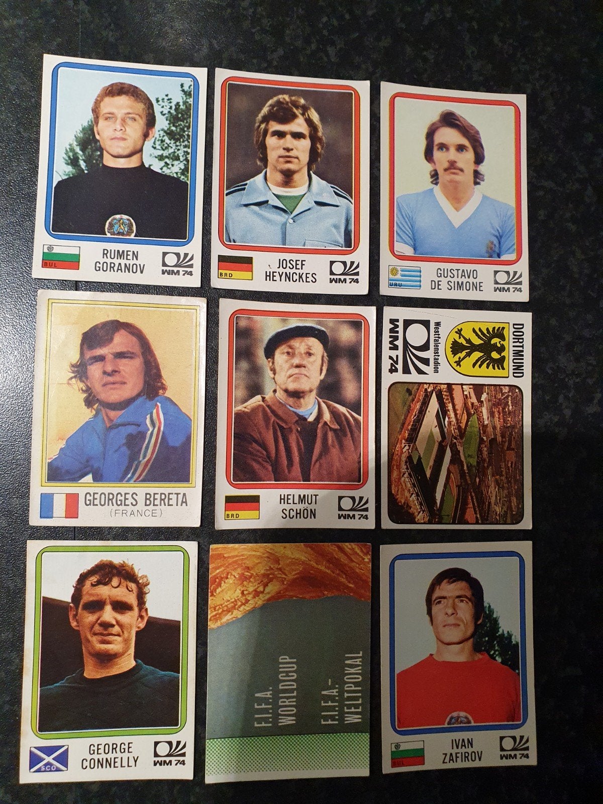Munchen 74 Panini, Envoi
