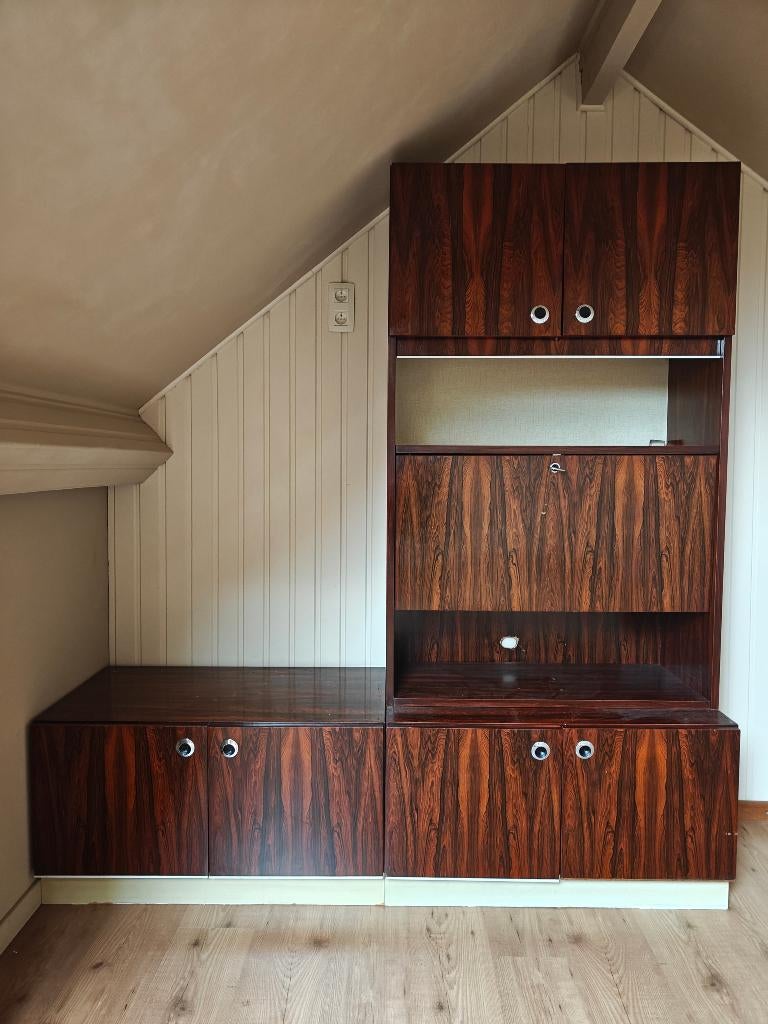Vintage opbergmeubel uit drie delen, Huis en Inrichting, Kasten | Dressoirs, Ophalen, Gebruikt, Vintage, 50 tot 100 cm