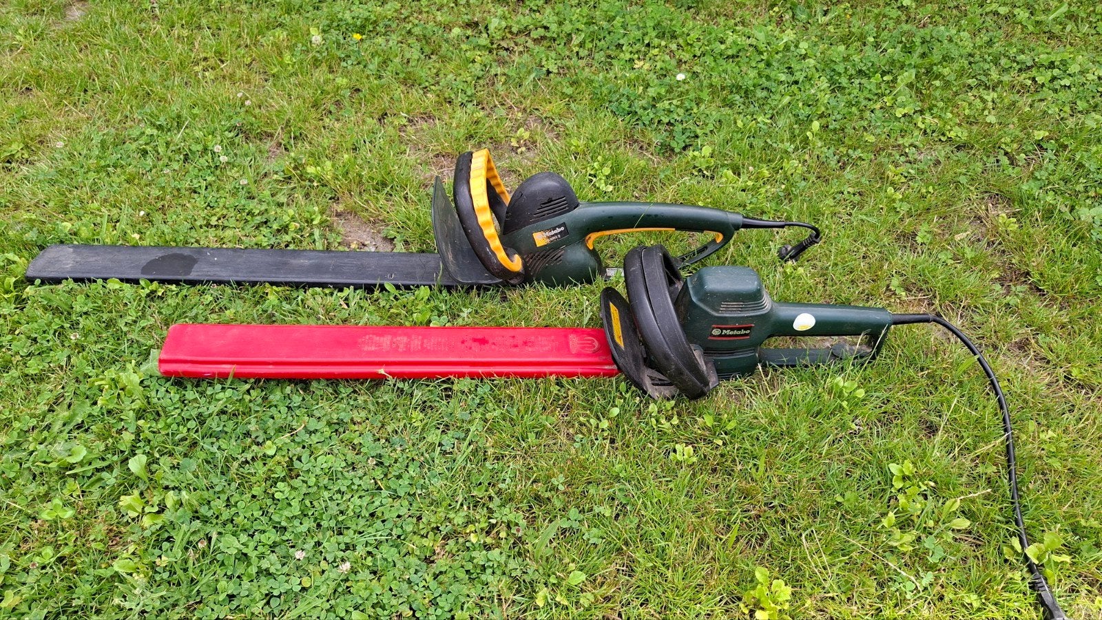 2x heggenschaar Metabo, Tuin en Terras, Ophalen