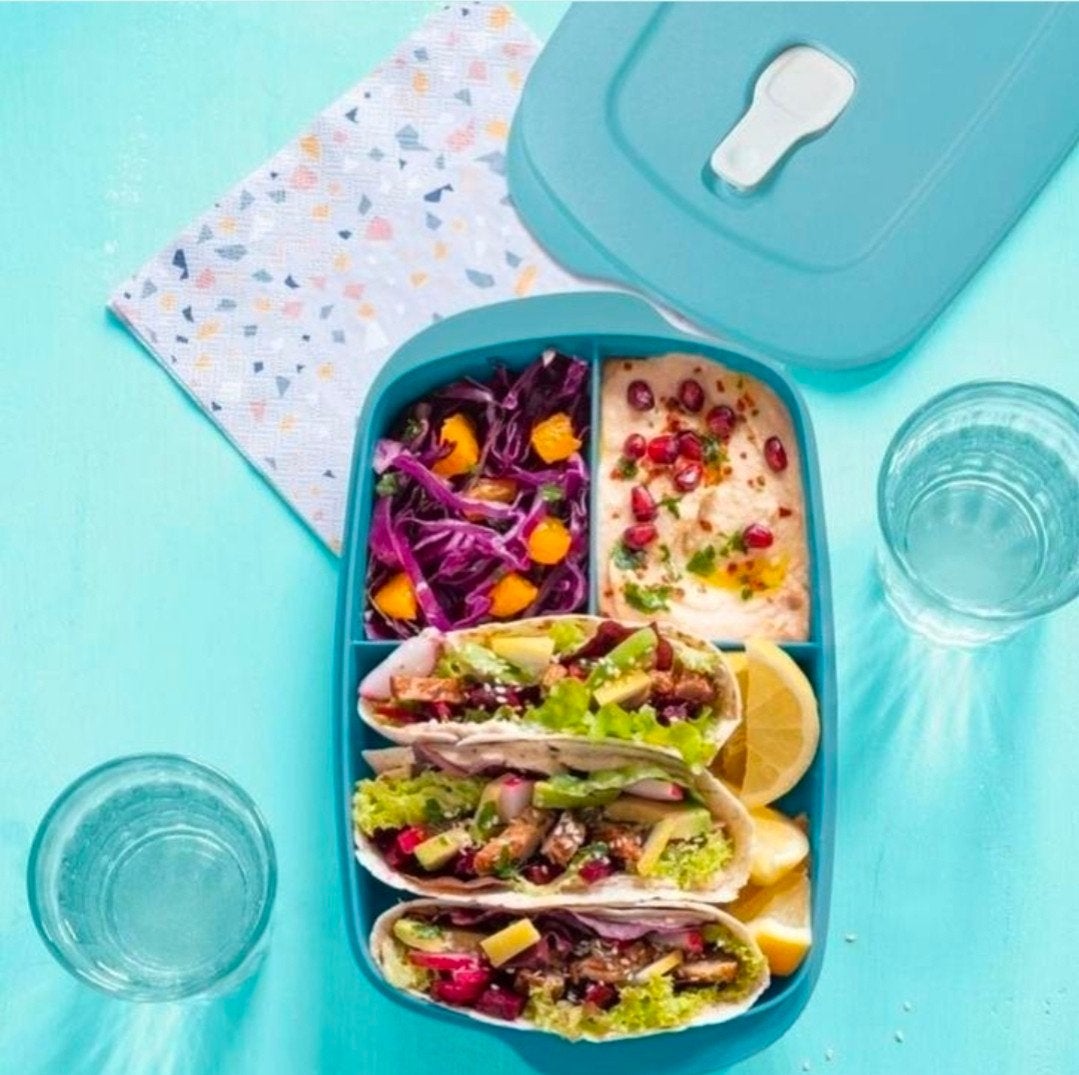 Tupperware crystalwave vakjesdoos, Huis en Inrichting, Keuken | Tupperware, Ophalen of Verzenden, Nieuw