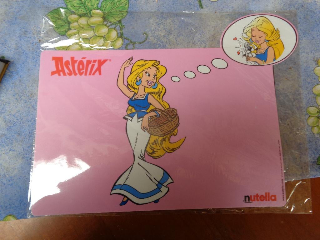 Falbala tafelset (Astérix), Ophalen