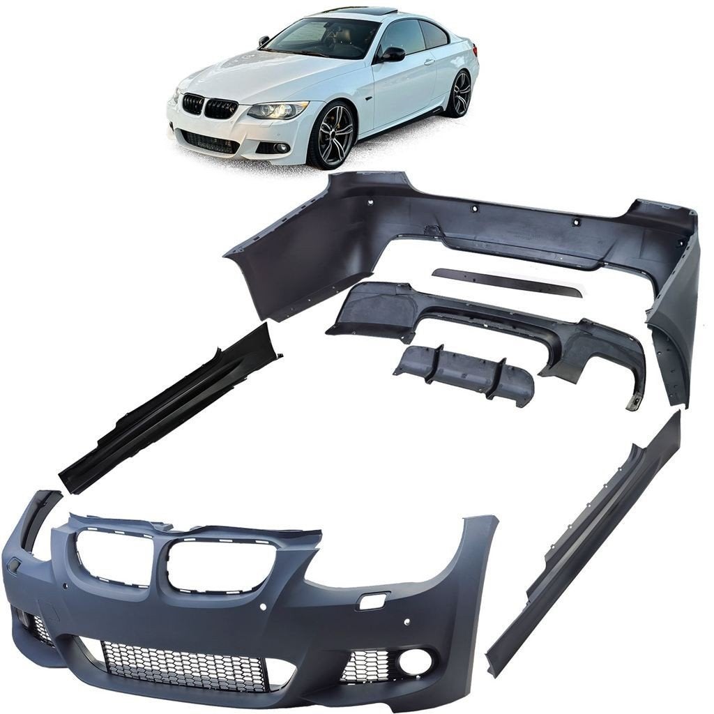Bumper Set Bodykit Voor Bmw 3 serie E92 / E93 LCI M Pack Loo, Envoi