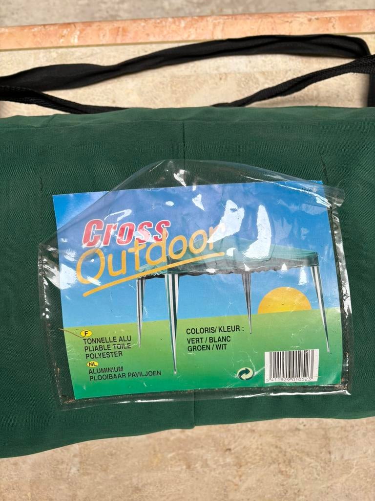 Vouwtent 3x3, Ophalen, Gebruikt, Opvouwbaar, Minder dan 4 meter