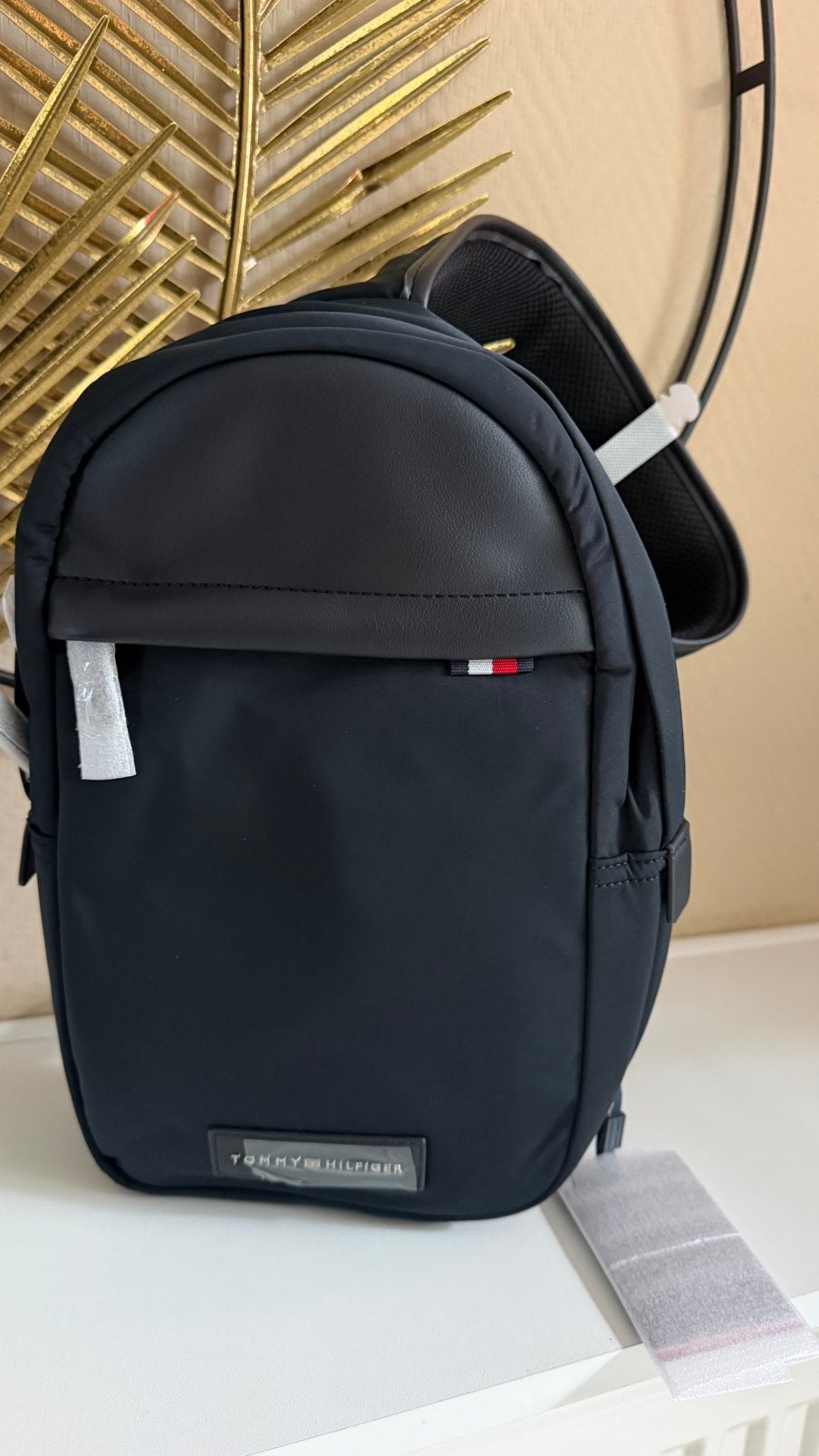 Tommy Hylfiger zwart heuptasje, Handtassen en Accessoires, Tassen | Rugtassen, Verzenden, Nieuw, Overige merken