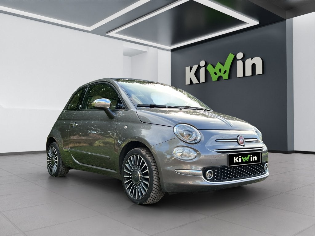 Fiat 500C 1.2i Mirror (EU6d) Clim - Cruise control, Auto's, Voorwielaandrijving, Adaptive Cruise Control, Cabriolet, Leder en Stof