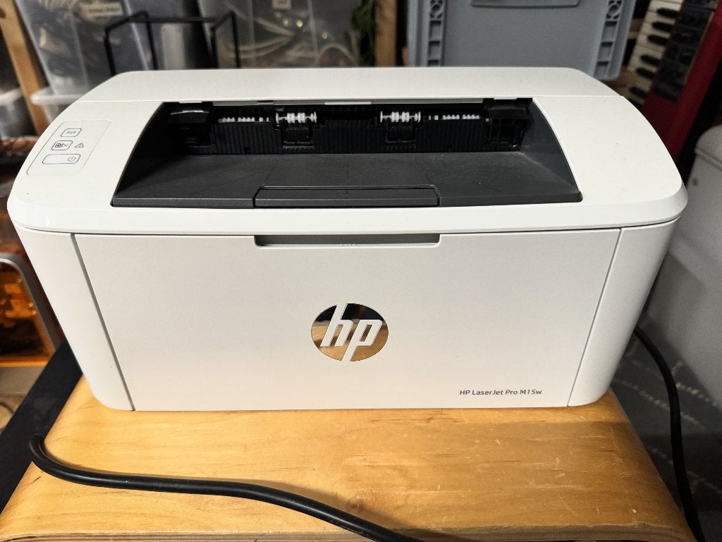 Laserprinter HP LaserJet Pro M15w quasi-nieuw, Zwart-en-wit printen, Gebruikt, Printer, Draadloos