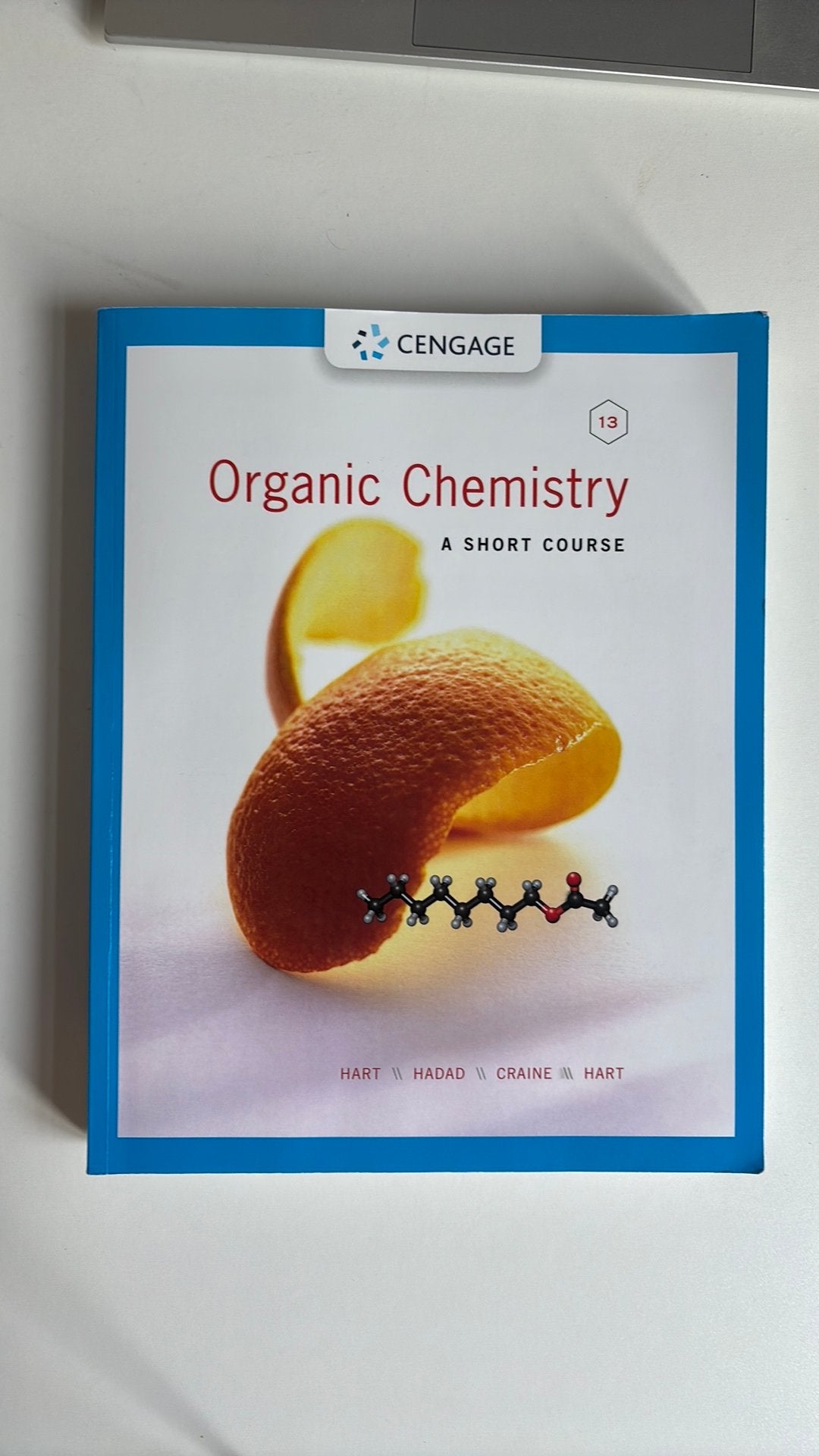 Organic Chemistry 13th Edition - Hart, Hadad, Craine & Hart, Boeken, Ophalen of Verzenden, Nieuw, Hoger Onderwijs
