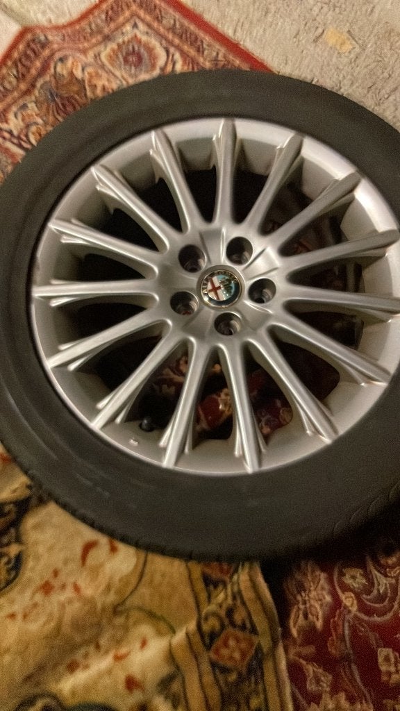 Autovelgen 16" Alfa Romeo logo, Enlèvement, Utilisé, Alfa Romeo