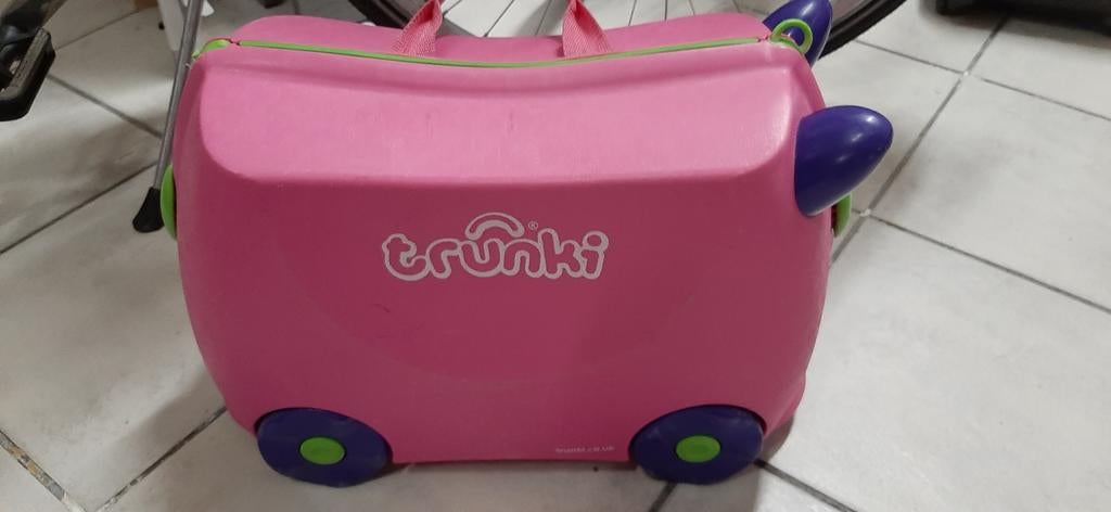 Trunki kinderkoffer, Ophalen