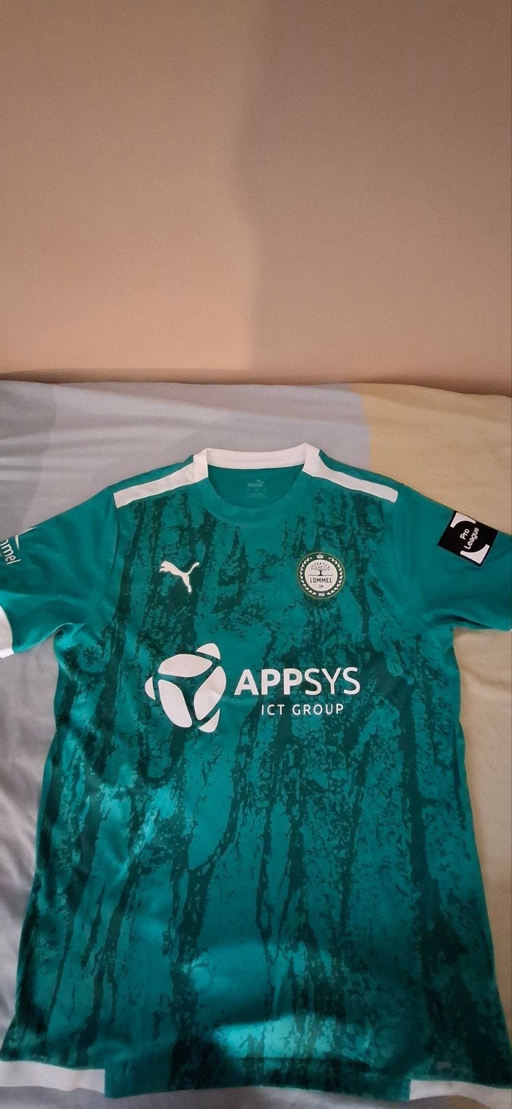Lommel SK Matchworn - Diego Rosa, Maat M, Ophalen, Nieuw, Shirt