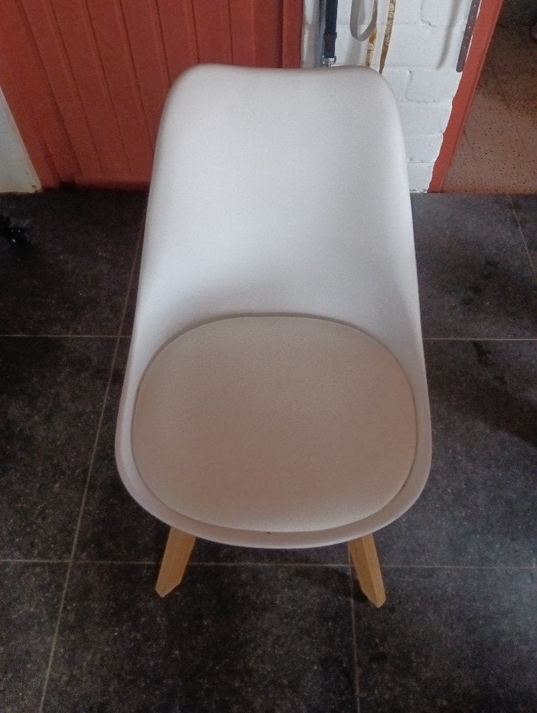 Stoel, Maison & Meubles, Chaises, Bois, Enlèvement, Blanc, Cinq, Six Chaises ou plus