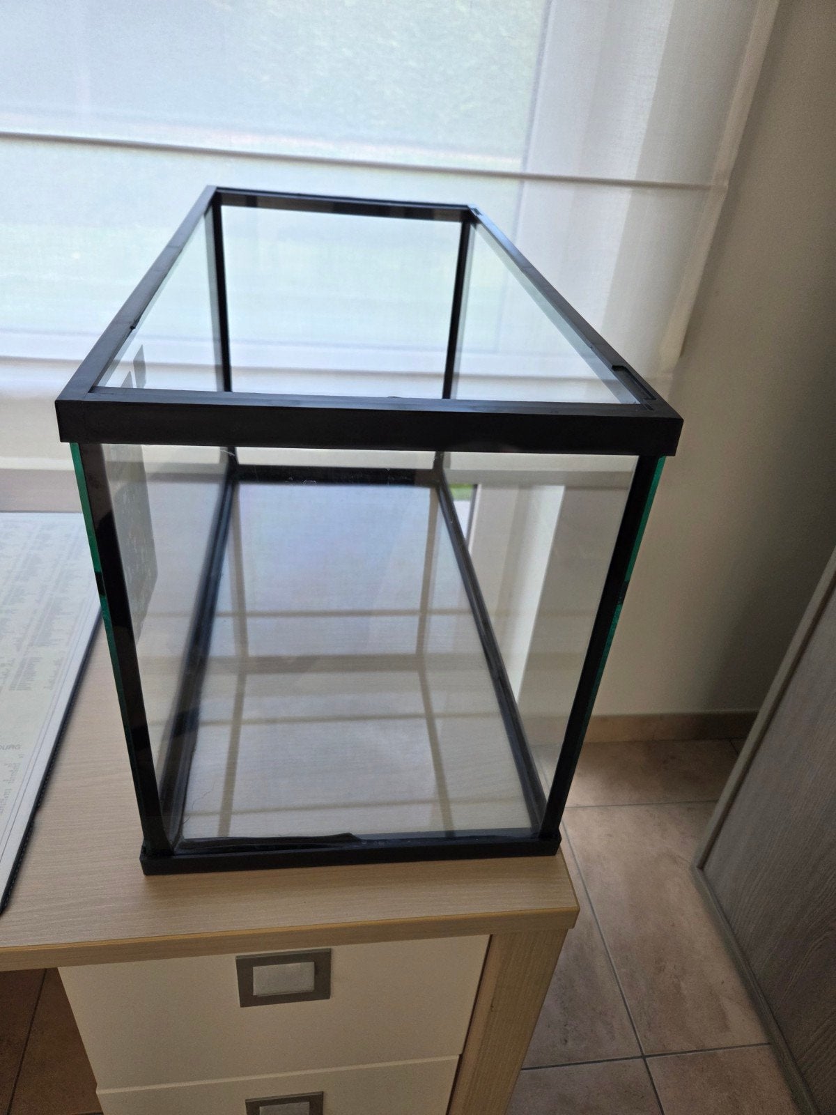 aquarium, Animaux & Accessoires, Enlèvement, Comme neuf, Meuble d'aquarium, Autres marques