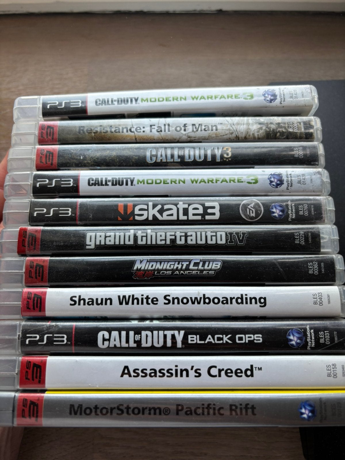 Lot PS3 games: Call of Duty, GTA IV, Skate, Assassin’s Creed, Enlèvement ou Envoi, Utilisé