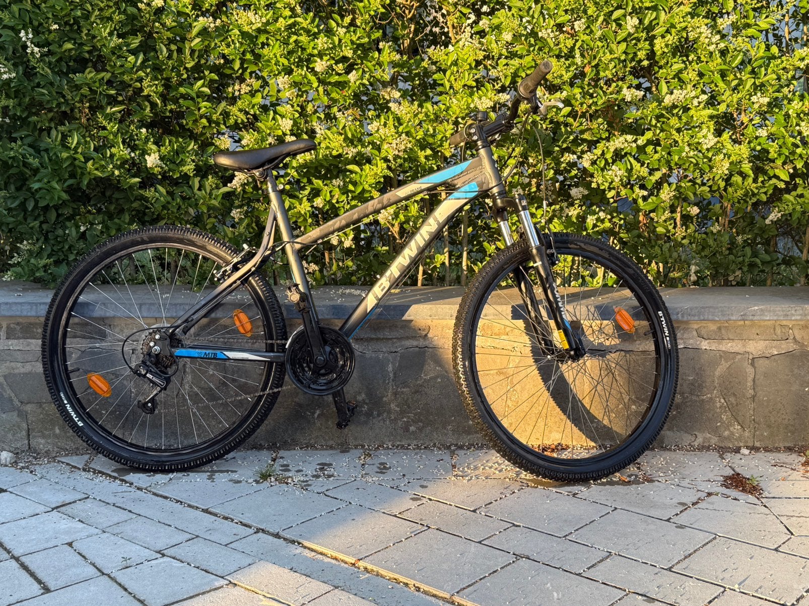 B’TWIN Rockrider 340 MTB – Zeer goede staat, Enlèvement, Comme neuf, Aluminium, V-brakes