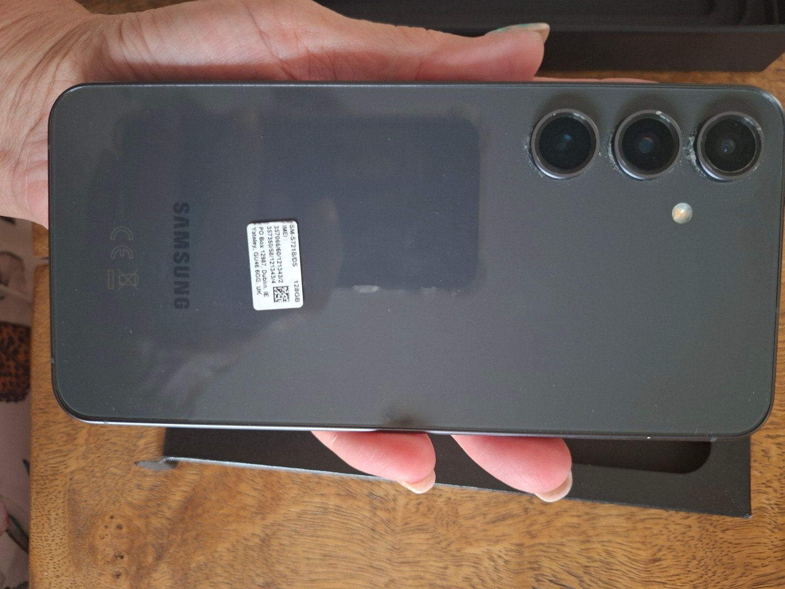GSM S24 FE, Telecommunicatie, Ophalen, Galaxy S24, Zwart, Touchscreen