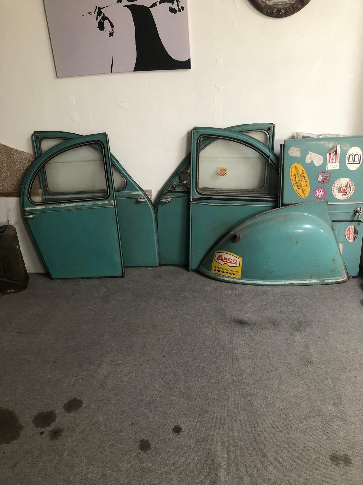 Pieces 2 CV, Enlèvement, Utilisé