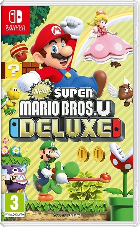 New Super Mario Bros. U Deluxe Switch €29,99 | GameshopX, Games en Spelcomputers, Games | Nintendo Switch, Avontuur en Actie, Ophalen of Verzenden