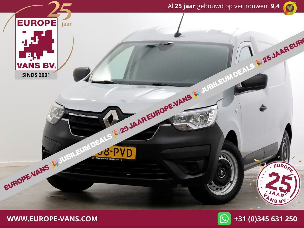 Renault Express 1.3 TCe 100pk Benzine Comfort Airco/Navi/Cru, Auto's, Bestelwagens en Lichte vracht, Renault, Bedrijf, Handgeschakeld