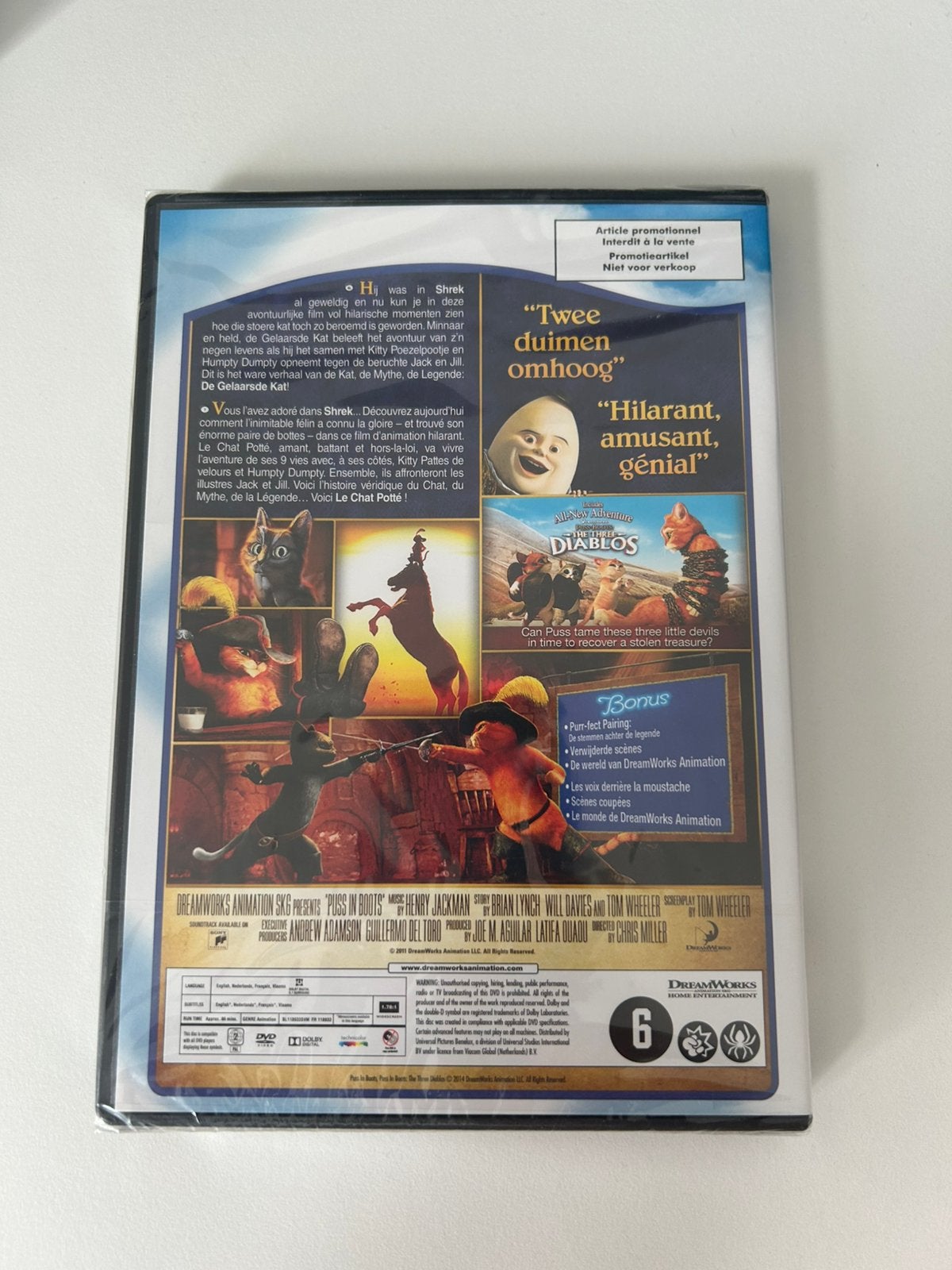 Chat potté dvd, À partir de 6 ans, Comprend un DVD, Film, Allemand