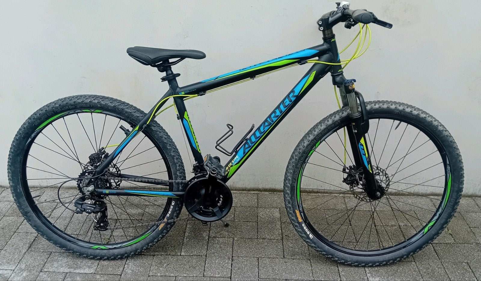 Mtb mountainbike alu AllCarter 27inch 21speed framemaat48 🚴, Aluminium, Enlèvement, Utilisé, Oxford Sparta Batavus Norta gazelle Granville Sparta cube trek
