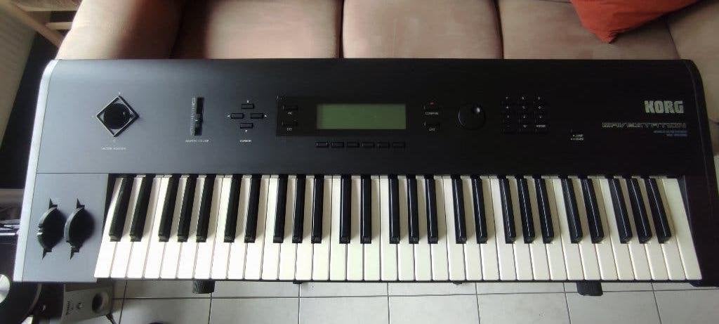 KORG WAVESTATION.PERFECTE staat en werking., Muziek en Instrumenten, Synthesizers, Ophalen, Zo goed als nieuw, 61 toetsen, Korg