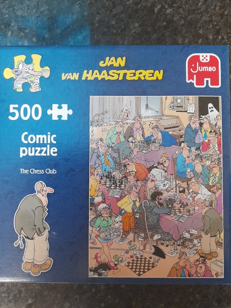 Puzzel van haasteren, Ophalen, 500 t/m 1500 stukjes, Zo goed als nieuw, Legpuzzel