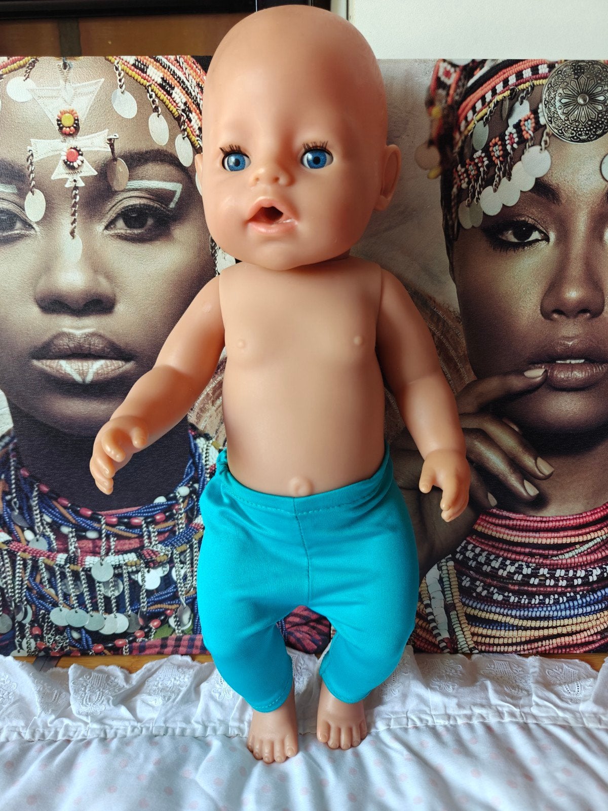 baby Born legging voor 40-43cm , lees verder, Ophalen of Verzenden, Zo goed als nieuw, Babypop
