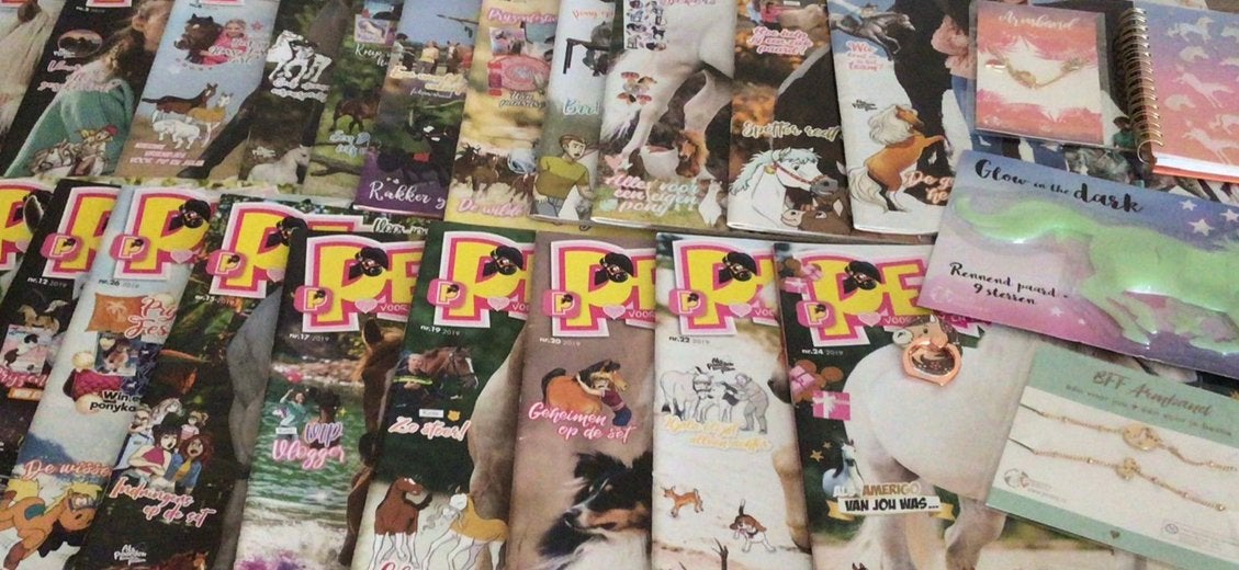 Penny tijdschriften, Ophalen, Zo goed als nieuw